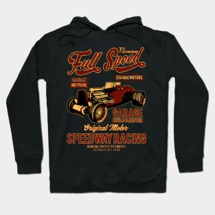 Full Speed Hot Rod Racing Hoodie